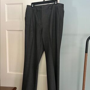 White House Black Market Charcoal Boot Cut Trousers